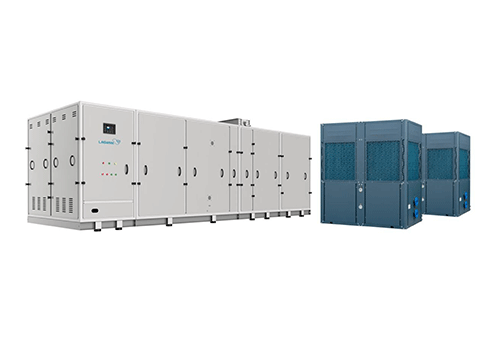 AI智能泳池恒温除湿热泵集成系统